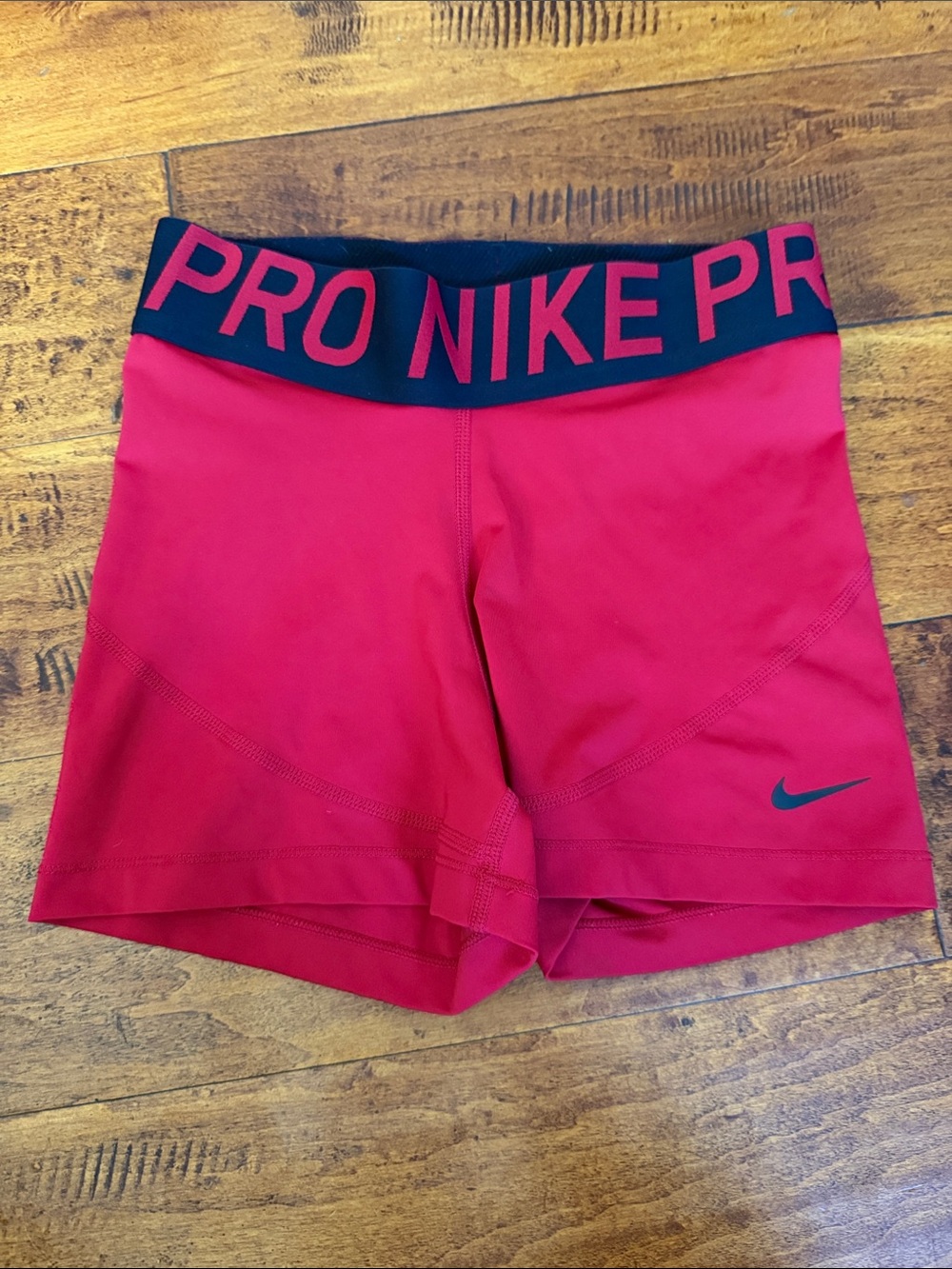 Nike Pro Women's Red Performance Shorts